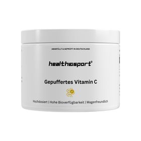 HEALTH & SPORT Gepuffertes Vitamin C Kapseln – Für Immunsystem & Energie