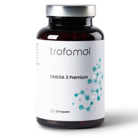 TROFOMOL Omega 3 Premium, mit 330 mg EPA & 220 mg DHA, Fischöl