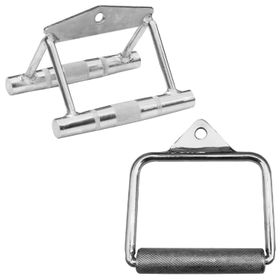 Sporttrend 24 Seilzug Set - Einhandgriff kurz + Parallelgriff breit