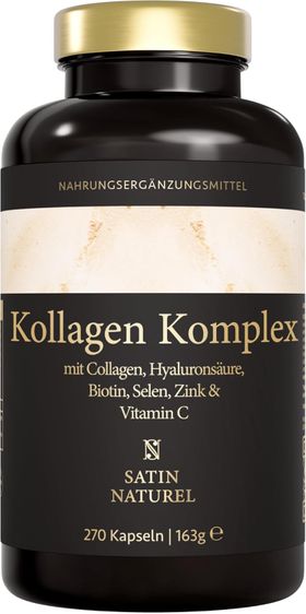 Satin Naturel Hyaluron Kollagen Komplex Kapseln