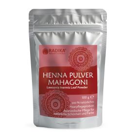 Henna Pulver Mahagoni Lawsonia Inermis Leaf Powder 100 g PZN 17951633