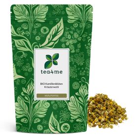 tea4me BIO Kamillenblüten Kräuterwohl