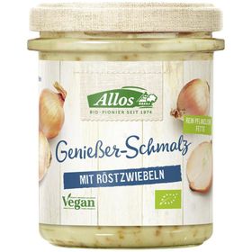 Allos Genießer Schmalz mit Röstzwiebel glutenfrei