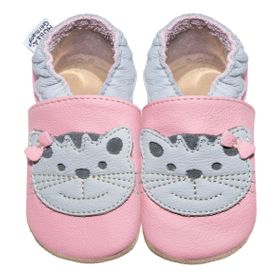 HOBEA-Germany Kinderschuhe Katze rosa