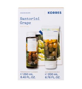 KORRES SANTORINI GRAPE Körperpflegeritual-Set