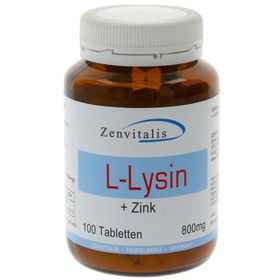 Zenvitalis L-Lysin + Zink - 100 Tabletten