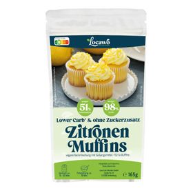 Lower Carb Zitronen Muffins