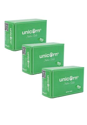 Unicorn all in one Naturseife Bio Zertifiziert mit Apfelduft