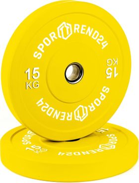 Sporttrend24 Bumper Plate,Sporttrend 24 Bumper Plate 2 x 15kg