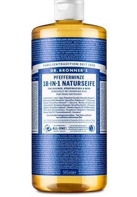 Dr. Bronner's 18 in1 Pfefferminze Teebaum Liquid Soap