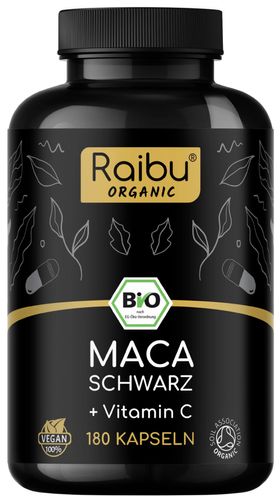 MACA Kapseln Schwarz Hochdosiert - RAIBU