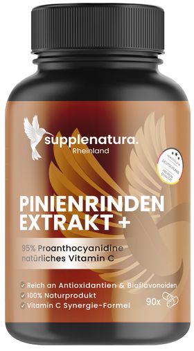 Pinienrindenextrakt 95% OPC + Vitamin C aus Hagebutte