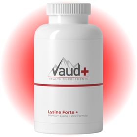 Vaud® L Lysin Tabletten | Lysin hochdosiert 1000 mg mit Zink | 90 Tabletten | Hergestellt in Schweiz