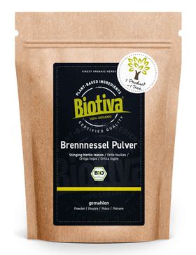 Biotiva Brennnessel Pulver Bio