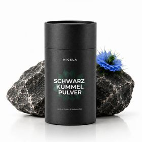 Nigela Bio Schwarzkümmelpulver - Fein gemahlen und nährstoffreich - Ideales Peeling zur Hautpflege