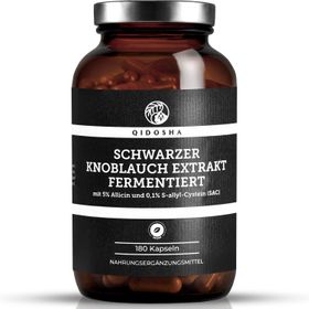 QIDOSHA Schwarzer Knoblauch Extrakt fermentiert