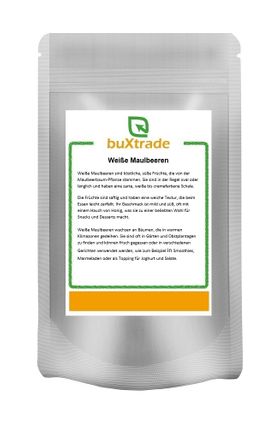 buXtrade Weiße Maulbeeren