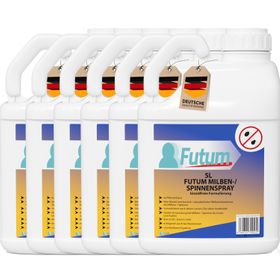 FUTUM 6x5L Milben- / Spinnenspray