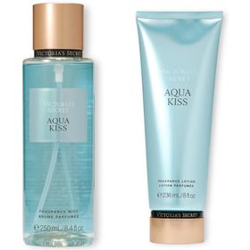 Victoria's Secret - Set aus Körperspray und Körpermilch – Aqua Kiss