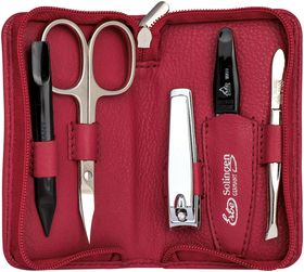 Erbe, Reißverschluss-Etui Lollipop, vernickelt