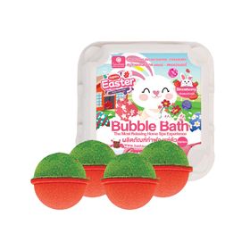 SABOO Schaum Bad Bombe Ostern Egg Kollecktion - Erdbeere