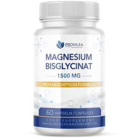 Provilea Magnesiumbisglycinat Kapseln | Hohe Bioverfügbarkeit und sehr gut verträglich