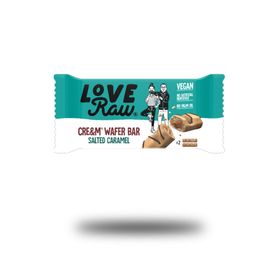 Love Raw - Cream Wafer Bar Salted Caramel