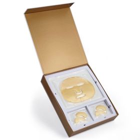Kedma – 24K Gold Masken-Set – Gesichts- & Augenmasken – Faltenreduktion & Ausstrahlung