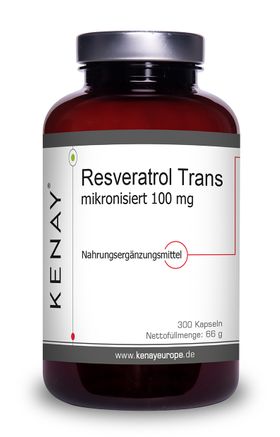 Resveratrol mikronisiert 200 mg  | KENAY® | Nahrungsergänzungsmittel