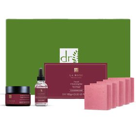 Dr Botanicals Anti-Aging La Rose Française Abendpflege Geschenkset