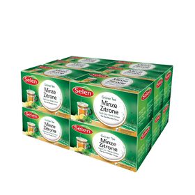 SELEN Grüner Tee Minze-Zitrone
