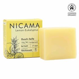 NICAMA Duschseife Lemon-Eukalyptus 100g