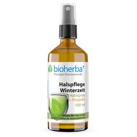 Bioherba Halspflege Winterzeit Halsspray + Propolis