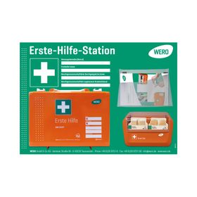 WERO Erste Hilfe Station Komplett-Set