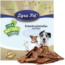 Lyra Pet® Entenbruststreifen mit Fisch