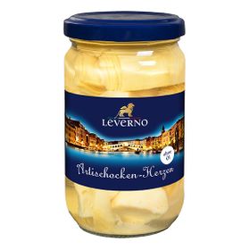 Leverno Artischocken-Herzen, geviertelt, ohne Öl