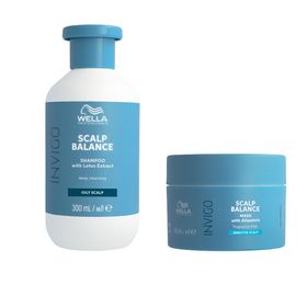 Wella Invigo Scalp Balance Oily Scalp Shampoo & Mask Set