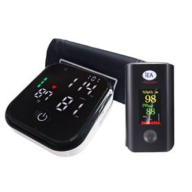 IEA Medical Blutdruckmessgerät Oberarm ZK-B882 & Pulsoximeter - für Vitalzeichen-Kontrolle zuhause