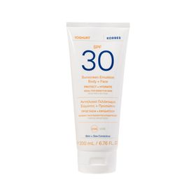 KORRES Yoghurt Sonnenschutz-Emulsion für Körper und Gesicht SPF 30
