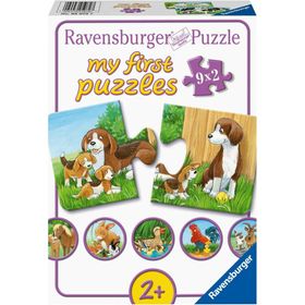 ravensburger My First Animal Family Puzzle 9x2 Teile