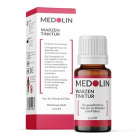 Medolin® Warzen Tinktur - Warzenentferner - Effektive Warzenentfernung