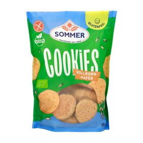 Sommer Vollkorn Hafer Cookies