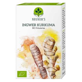 Neuner's Bio Ingwer Kurkuma Kräutertee Beutel