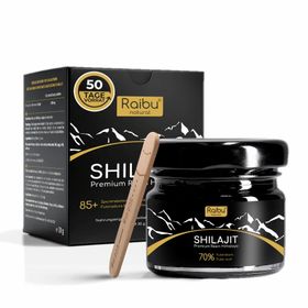 Himalaya Shilajit Original – Hochdosiertes Harz - RAIBU
