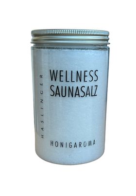 Haslinger Wellness Saunasalz mit Honigaroma