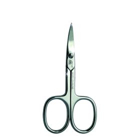 Nagelschere, aufgebogen, glatt, vernickelt - Kullenblatt, Mikro-Zahnung