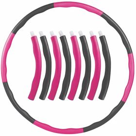 SHAPEVITAL Hula Hoop Reifen Vital-Fit | anpassbarer Durchmesser | Massageeffekt