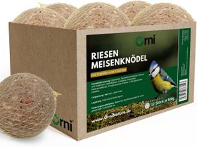 Orni Riesen Meisenknödel mit Insekten | Leckerer Insektenknödel mit Netz zum Aufhängen