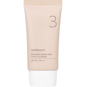 NUMBUZIN No.3 Porcelain Base-skip Tone Up Beige Primer Foundation