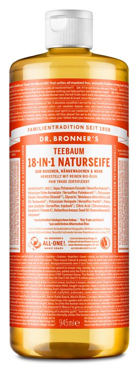 Dr. Bronner's Flüssigseife Teebaum